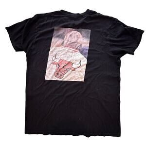 Mitchell & Ness Chicago Bulls 1998 Finals Rodman Vintage Shirt- Black Size: L